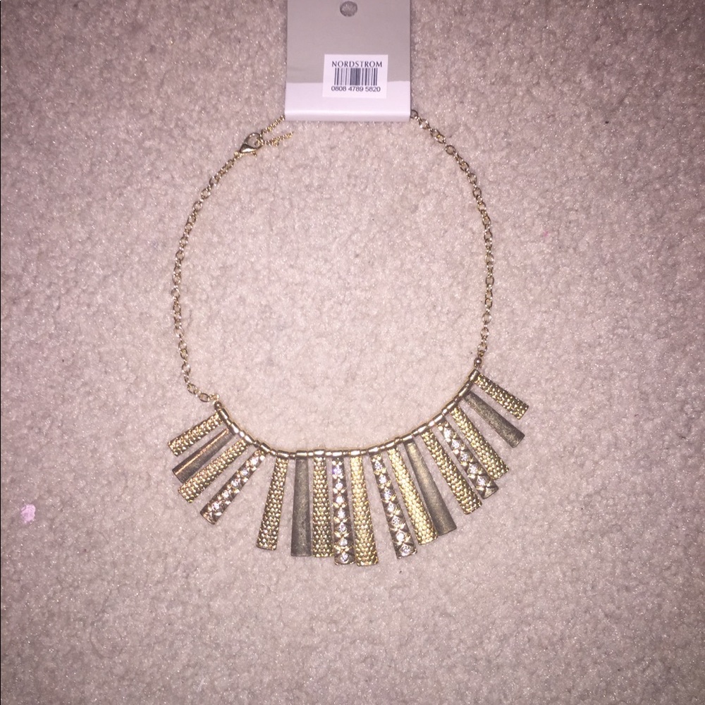 Necklace and earrings
